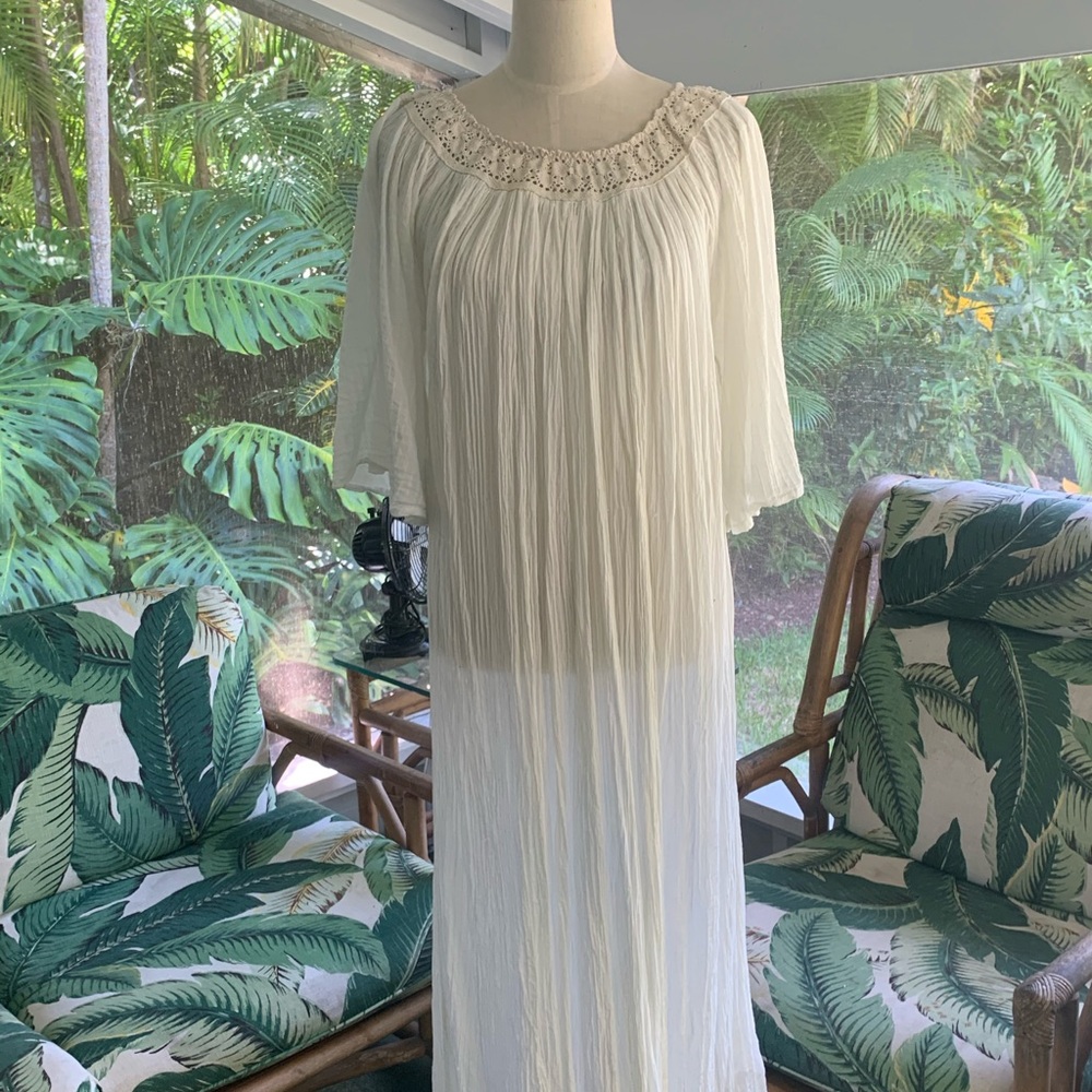 Blue Boheme Maxi Dress